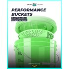Chemicalworkz Mosóvödör Zöld Átlátszó 13 LPerformance Buckets 