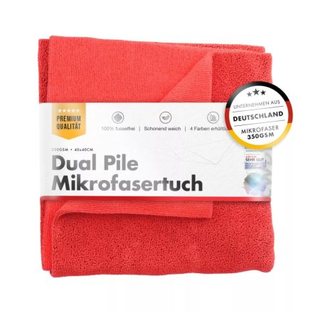 Chemicalworkz Univerzális kendő 350GSM Piros 40×40cm Dual Pile Towel