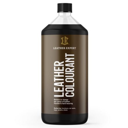 Leather Expert Bőrfesték bőrszínező 001 Fekete 1000ml