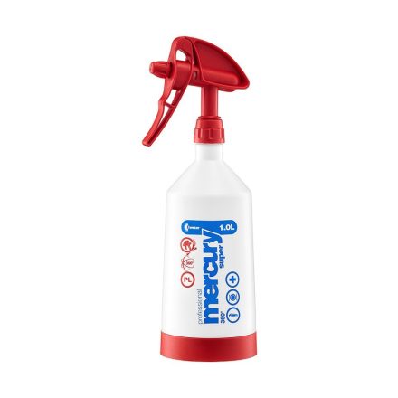 Szórófejes permetező Mercury PRO+ Super 1 360 piros
