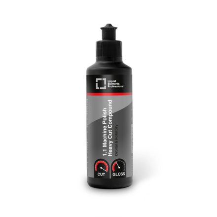 Liquid Elements 1.1  Heavy Cut - Erősen koptató Polírpaszta 250ml