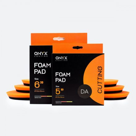 ONYX Polírozó korong  - Vágó : Orange 150mm/DA